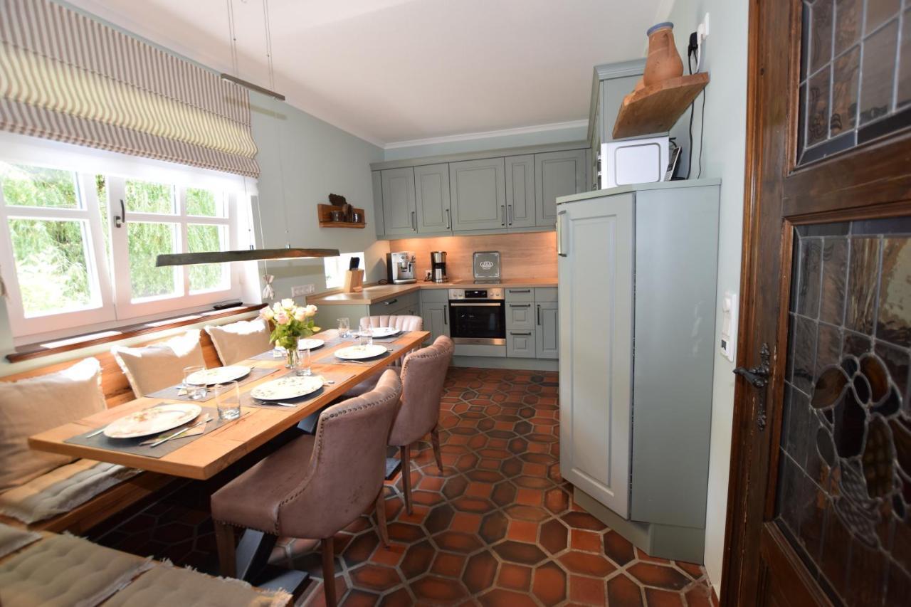 Landhaus Hideaway Mit Aussenpool, Sauna Und Kamin Bosau Esterno foto